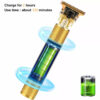 Men's Electric BEARD SHAVER Trimmer Razor Rechargeable Hair Shaving Machine USB - Image 7