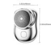 Mini Shave Electric Razor For Men Shaver Beard Trimmer Portable USB Rechargeable - Image 4