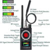 Anti Spy RF Detector Bug Signal Hidden Camera Laser Lens GSM GPS Device Finder - Image 4