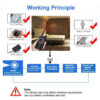 Anti Spy RF Detector Bug Signal Hidden Camera Laser Lens GSM GPS Device Finder - Image 3