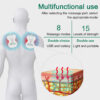 Electric Pulse Massager Tens Unit Muscle Stimulator Machine Therapy Pain Relief - Image 8